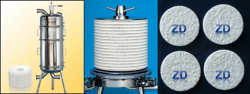 Polierfiltration von Wein Produkte