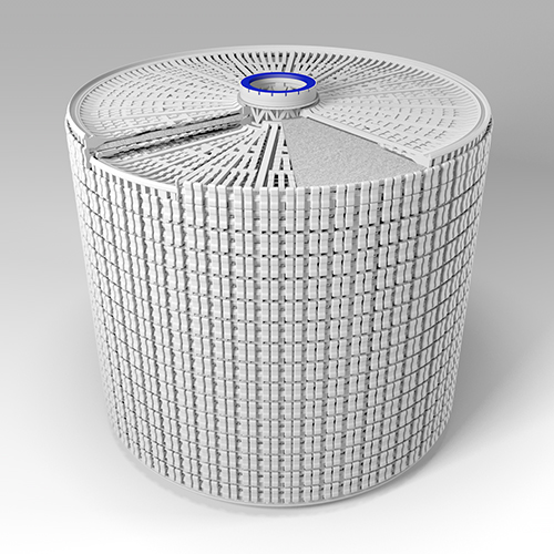 SUPRAdisc™ II Depth Filter Modules - stacked disc wine & beer filters