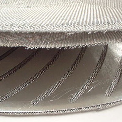 slotted filter support